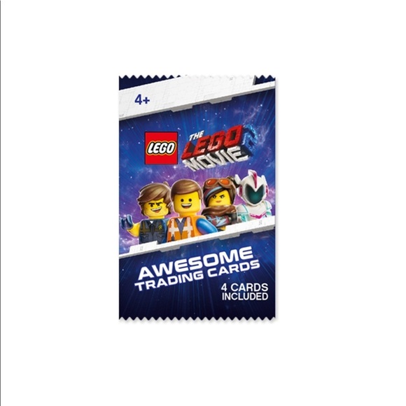New 3 Pack THE LEGO® MOVIE 2™ Trading Card Packs! - Picture 2 of 7